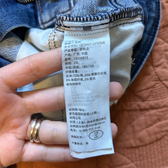 Abercrombie & Fitch 28/8 Super Skinny Ankle Mid Rise - Picture 4 of 9